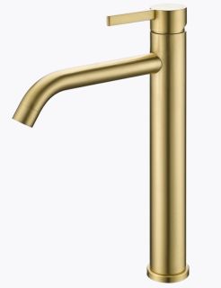 Высокий смеситель для раковины Splenka S221.15.09 графит