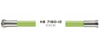 Гибкий излив для кухонного смесителя Haiba HB7180-12 зелёный