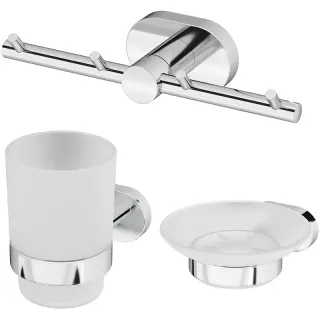 Набор аксессуаров для ванной AM.PM ISense AK74B0403W  хром