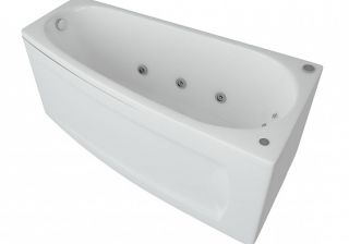 Акриловая ванна АКВАТЕК Пандора 160x75 см правый без гидромассажа