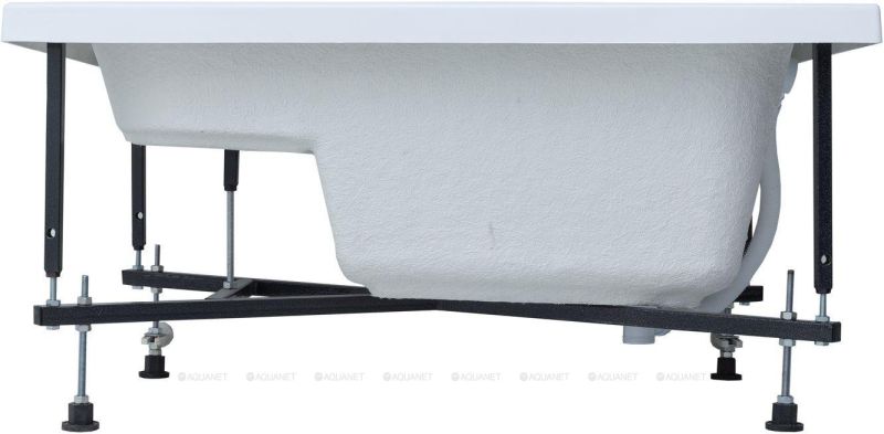 Акриловая ванна Aquanet Seed 347892 110x70 см с сиденьем с каркасом с фронтальной и боковой панелями