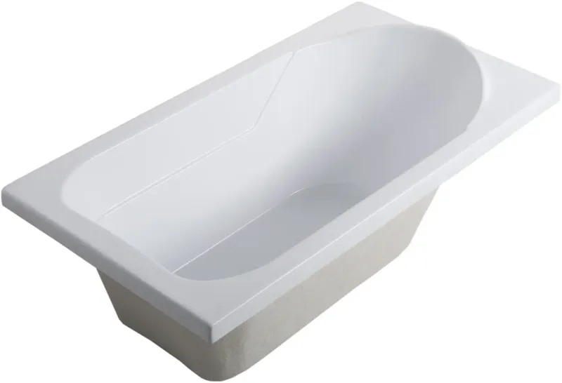 Акриловая ванна Aquanet West 347898 130x70 см с каркасом с боковой и фронтальной панелями