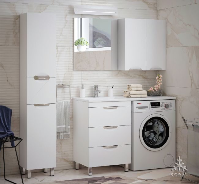 Пенал Corozo Алиот 35см белый SD-00000598