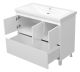 Напольная тумба под раковину Misty Алиса 100см белый