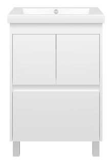 Напольная тумба под раковину Misty Алиса 58см белый