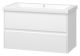 Подвесная тумба под раковину Misty Алиса 90см белый