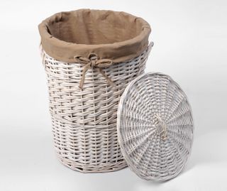 Wasserkraft Aller WB-106-M Плетеная корзина для белья с крышкой