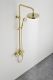 Душевая система с термостатом AltroBagno Beatrice 030408 Or золото