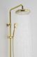 Душевая система с термостатом AltroBagno Beatrice 030408 Or золото