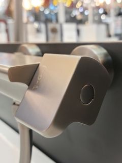 Смеситель для ванны AltroBagno Lamberto 0224 GrMt сталь оружейная