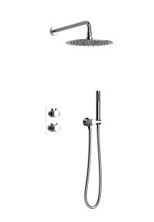 Душевая система с термостатом AltroBagno Unione 040407 Cr  хром