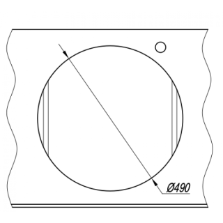 Кухонная мойка Florentina Антик бежевый