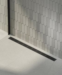 Душевой лоток Kerama Marazzi APZ10BLACK-850KM 85 см smart с перфорированной решёткой