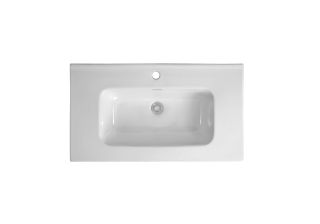 Тумба с раковиной Aquatek Вега AQ77080-LG 81 см серый туман