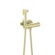Гигиенический душ Aquatek Оберон AQ1027BG с термостатом шлифованное золото