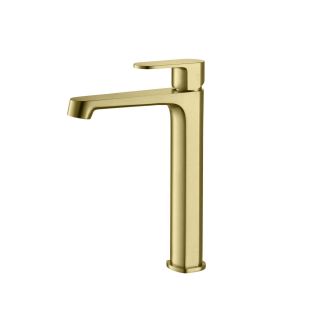 Смеситель для раковины Aquatek Оберон AQ1204BG шлифованное золото