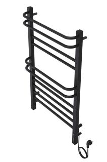 Электрический полотенцесушитель Aquatek Бетта AQ EL KRC1090BL П10 50x90см чёрный муар