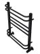 Водяной полотенцесушитель Aquatek Бетта AQ KRC0760BL П7 50x60см чёрный муар