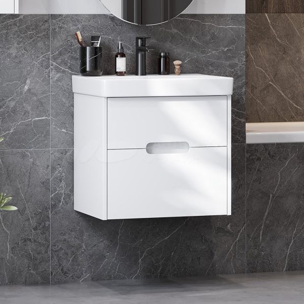 Тумба для комплекта AQUATON Оливия 55 белая матовая