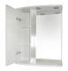 Зеркальный шкаф с подсветкой Misty Астра 60см левый белый