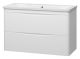 Подвесная тумба под раковину Misty Атлантик 100 см белый