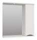 Зеркальный шкаф с подсветкой Misty Атлантик правый 70см белый