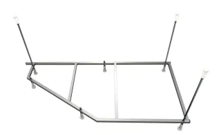 Каркас для ванны Azario Kapris AV.0001160K 160 см шпильки