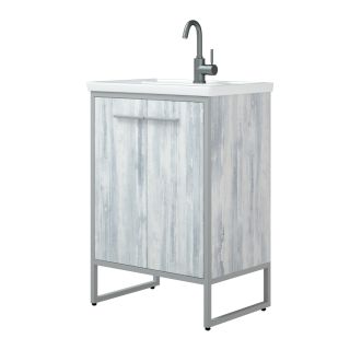 Тумба под раковину Corozo Айрон 70см арт/серый SD-00000309