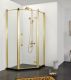 Душевое ограждение Azario ONTARIO AZ-NBB3231 1000 GOLD