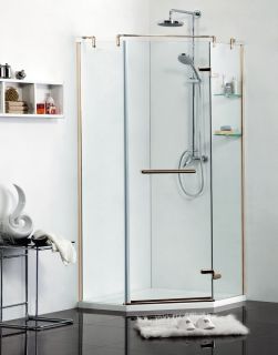 Душевое ограждение Azario MONTREAL AZ-NWG3231 1000 R GOLD