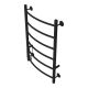 Полотенцесушитель электрический AZARIO VERONA AZ04758B 500/800 6 секций, диммер слева, черный
