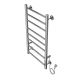 Полотенцесушитель электрический AZARIO PARMA AZ10848 400/800 8 секций, диммер справа, хром