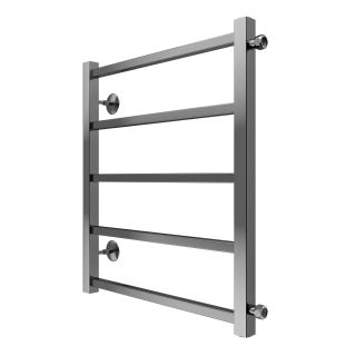 олотенцесушитель водяной AZARIO ANCONA AZ71556 500/600 квадрат, 5 секций, боковое подключение, 3/4, хром