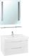 Тумба под раковину Bellezza Санриса 80см белый 00000010186