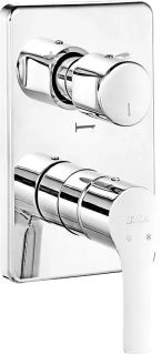 Смеситель для ванны и душа E.C.A. Luna 102167306EX-K хром