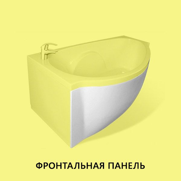 Экран фронтальный для ванны Эстет Gracia silk ФР-00014654 П 170см белый