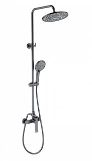 Душевая стойка Wonzon & Woghand WW-B3200-BGG тёмный графит