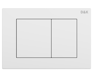 Инсталляция для подвесного унитаза DQ DI8640116 с белой клавишей
