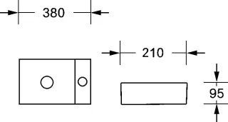 Раковина Milleau Perl MU1009B-GW белый