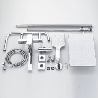 Душевая стойка Shevanik S6136 хром