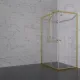 Душевой уголок Triton Вента -Голд  Щ0000073920 120x80 см профиль золото стекло прозрачное