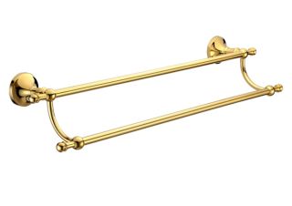 Полотенцедержатель двойной Melana MLN-821002 золото