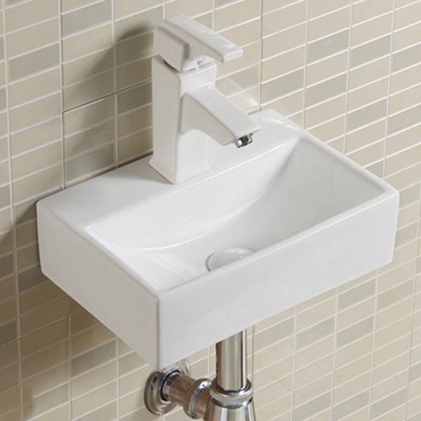 Накладная раковина Melana A301-803 36см белый