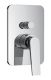 Встраиваемый однорычажный смеситель для душа с переключателем, хром Cezares BADEN-F-VDIM-01