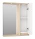 Зеркальный шкаф с подсветкой Brevita Balaton BAL-04065-03-01П правый 65см белый/бежевый