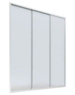 Шторка на ванну Bas Тесса 140 3 створки пластик