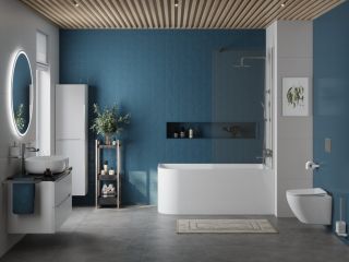 Акриловая ванна BELBAGNO BB712-1700-730-R 170x73 см 