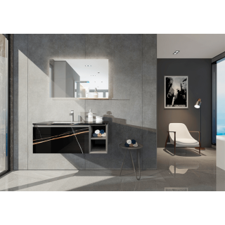 Тумба с раковиной Orans Rock&Wood  8101100B  100 см