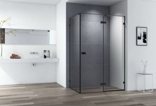 Душевой уголок Cezares Bellagio 140x90см чёрный BELLAGIO-AH-1-140/90-C-NERO