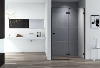 Душевая дверь Cezares Bellagio 140см чёрный BELLAGIO-B-12-140-C-NERO